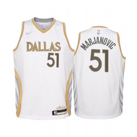 Maillot Basket Dallas Mavericks Boban Marjanovic 51 2020-21 City Edition Swingman - Homme